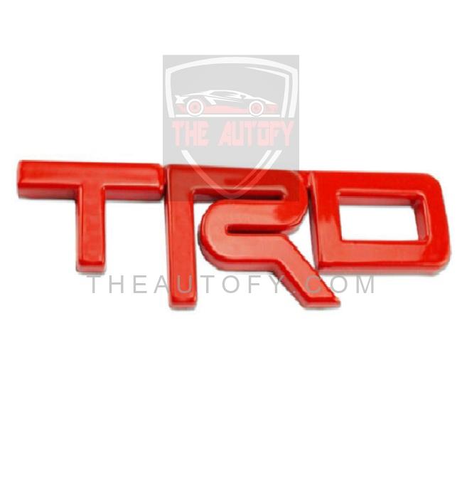 Red TRD Emblem | Monogram | Logo - THEAUTOFY.COM