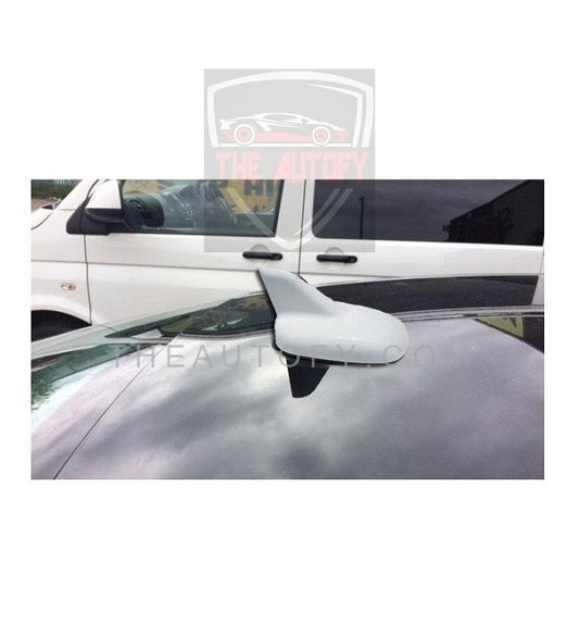 Shark style Car Antenna Decorative - White - THEAUTOFY.COM