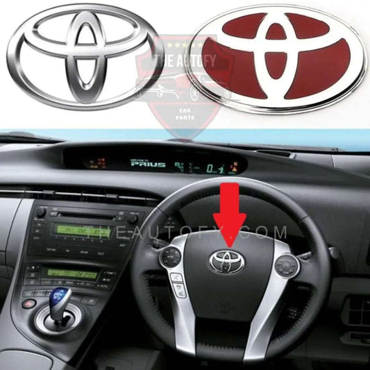 Steering Logo Toyota Prius Model 2009-2015 - THEAUTOFY.COM