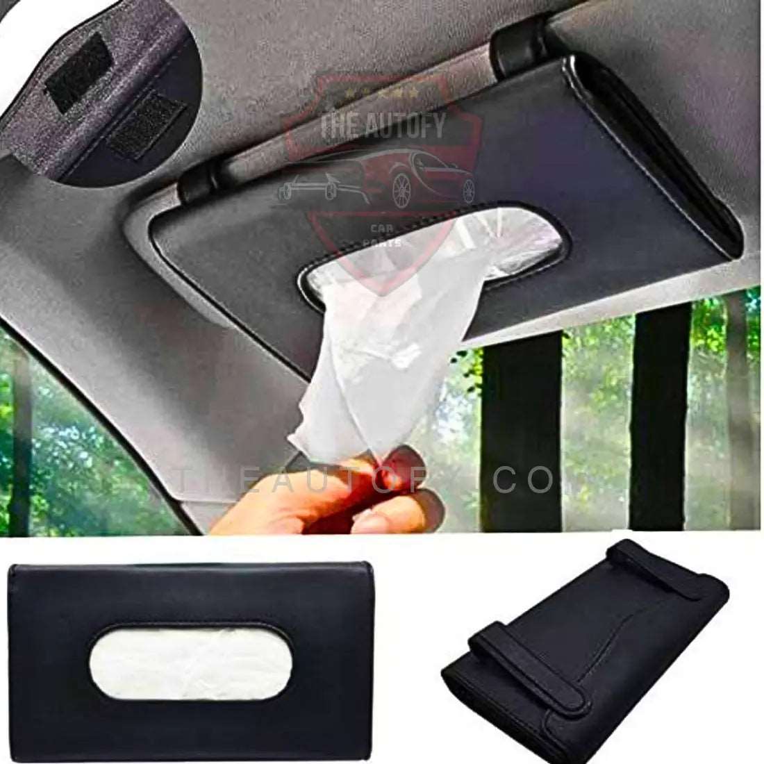 Sun Visor Car Tissue Box Holder - THEAUTOFY.COM