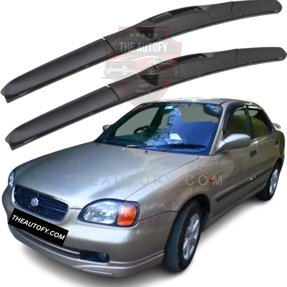 Suzuki Baleno Wiper Blades 2pcs – Model 1998-2005 - THEAUTOFY.COM
