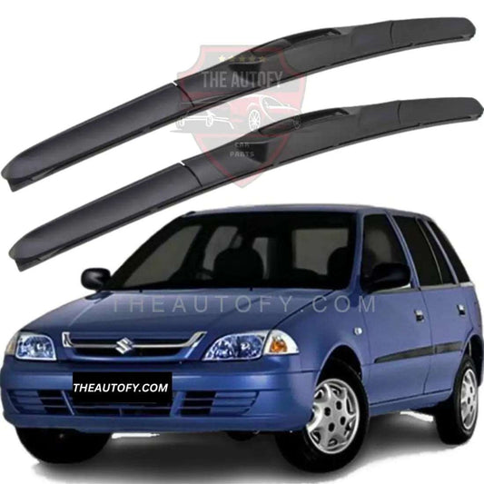 Suzuki Cultus Windshield Wiper Blades 2pcs – Model 2000-2017 - THEAUTOFY.COM