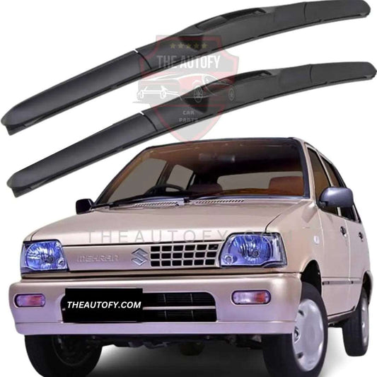 Suzuki Mehran Windshield Wiper Blades 2pcs – Model 1988-2019 - THEAUTOFY.COM