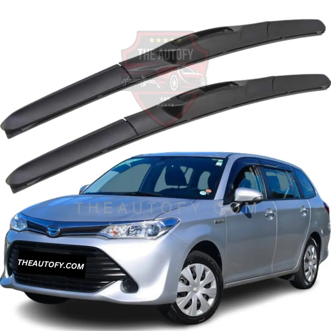 Toyota Corolla Fielder Windshield Wiper Blades 2pcs - Model 2012-2019 - THEAUTOFY.COM