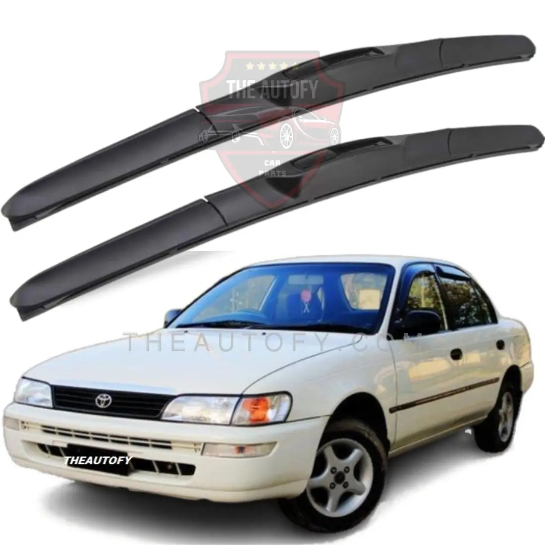 Toyota Corolla Windshield Wiper Blades 2pcs - Model 1994-2002 - THEAUTOFY.COM