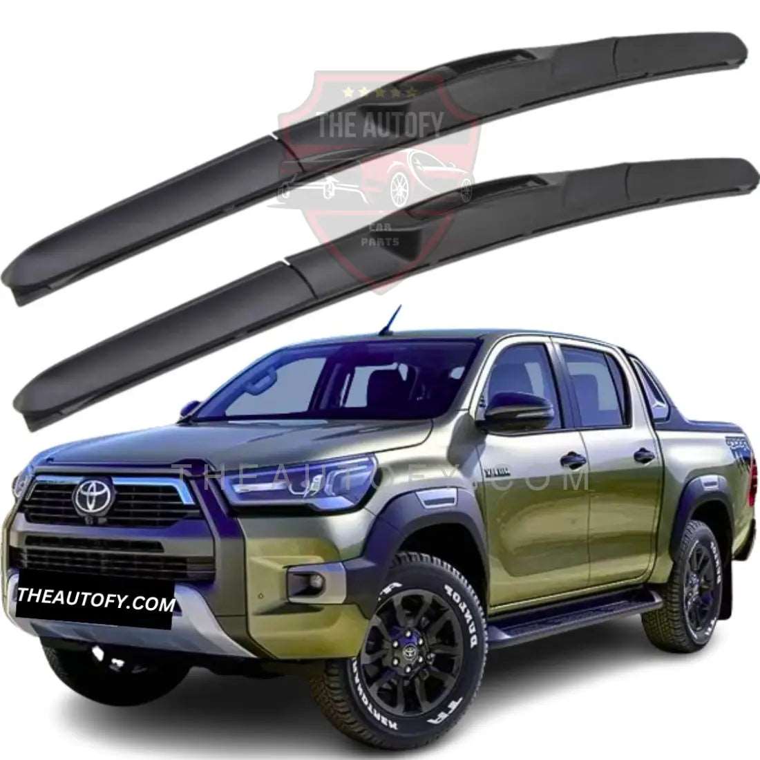 Toyota Hilux Revo Wiper Blades 2pcs – Model 2015-2025 - THEAUTOFY.COM
