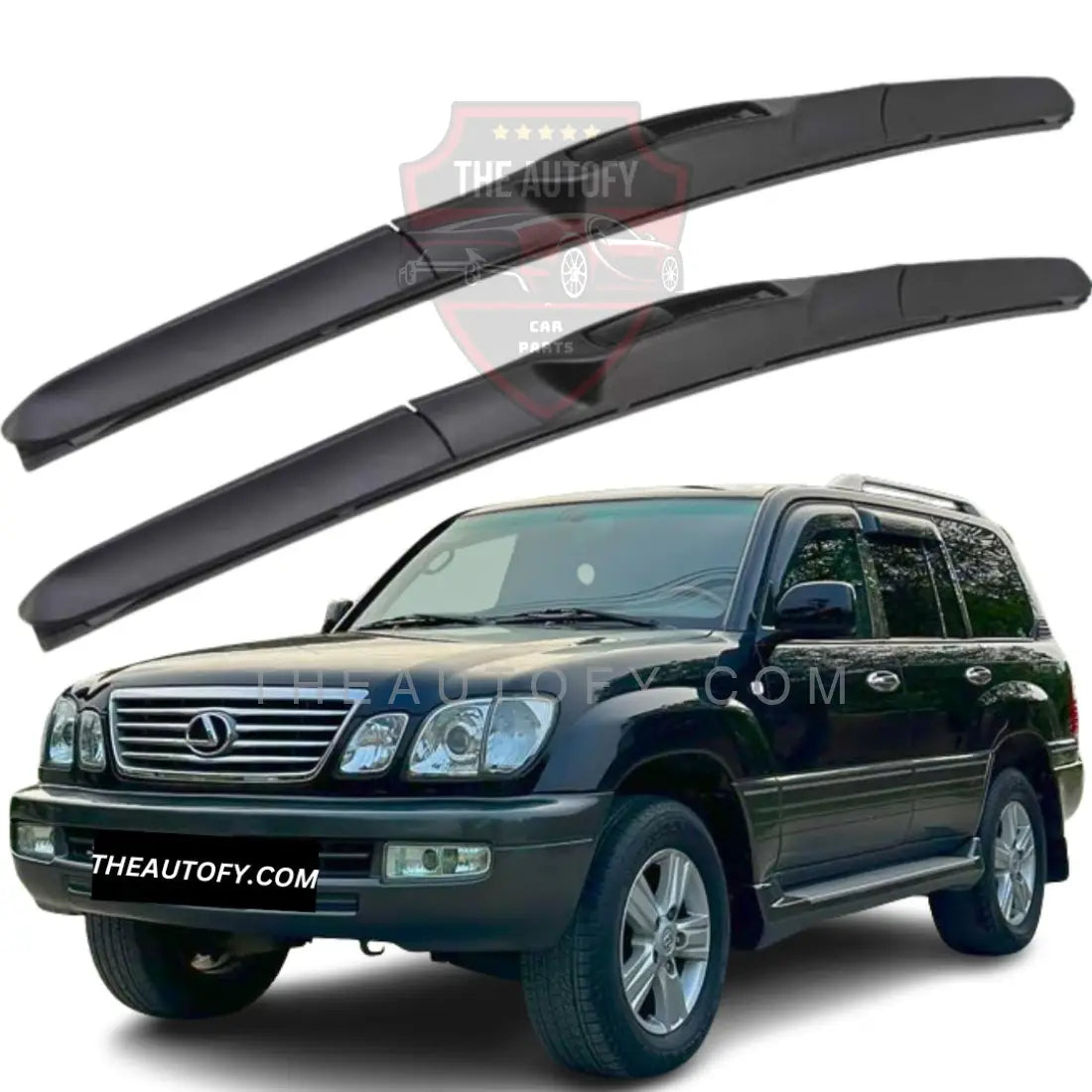 Toyota Land Cruiser LC100 Windshield Wiper Blades 2pcs - Model 1998-2007 - THEAUTOFY.COM