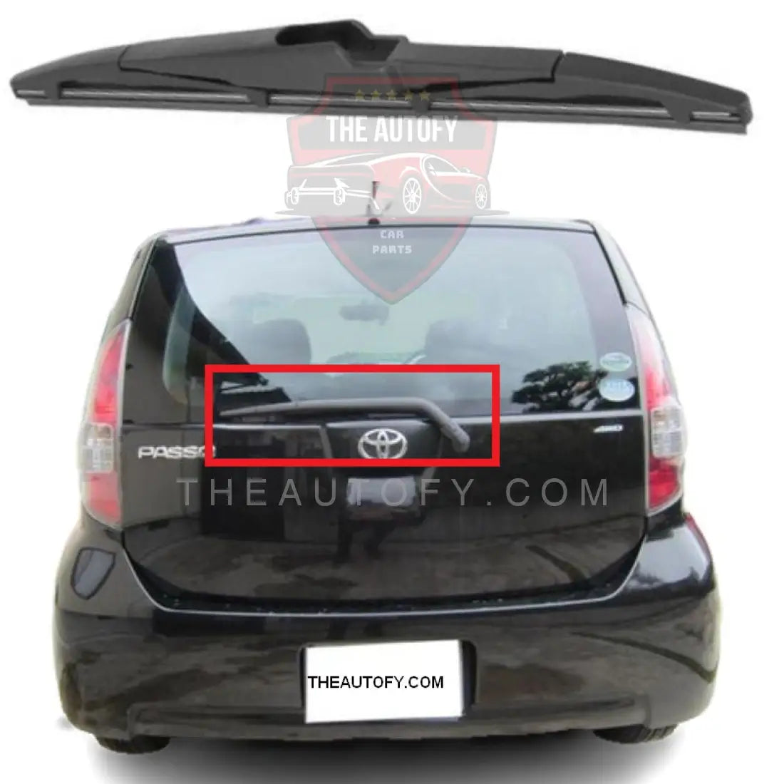 Toyota Passo Rear Wiper Blade Model 2004-2010 - THEAUTOFY.COM