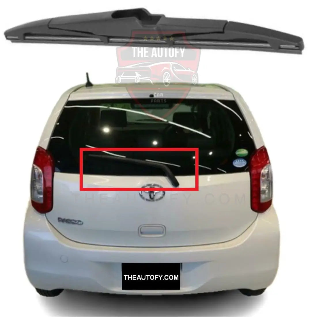 Toyota Passo Rear Wiper Blade Model 2010-2016 - THEAUTOFY.COM