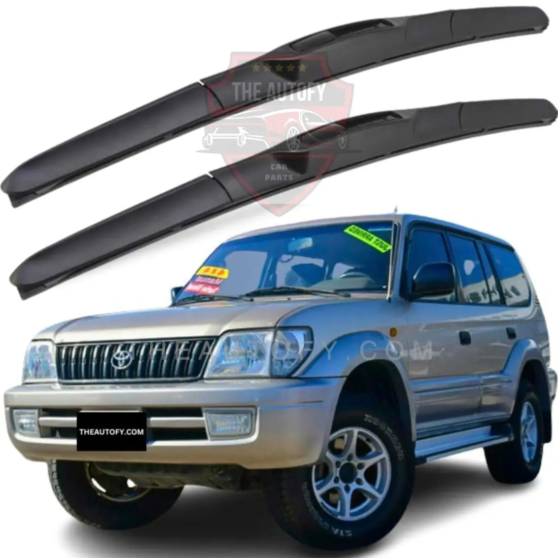 Toyota Prado FJ90 Wiper Blades 2pcs – Model 1996-2002 - THEAUTOFY.COM