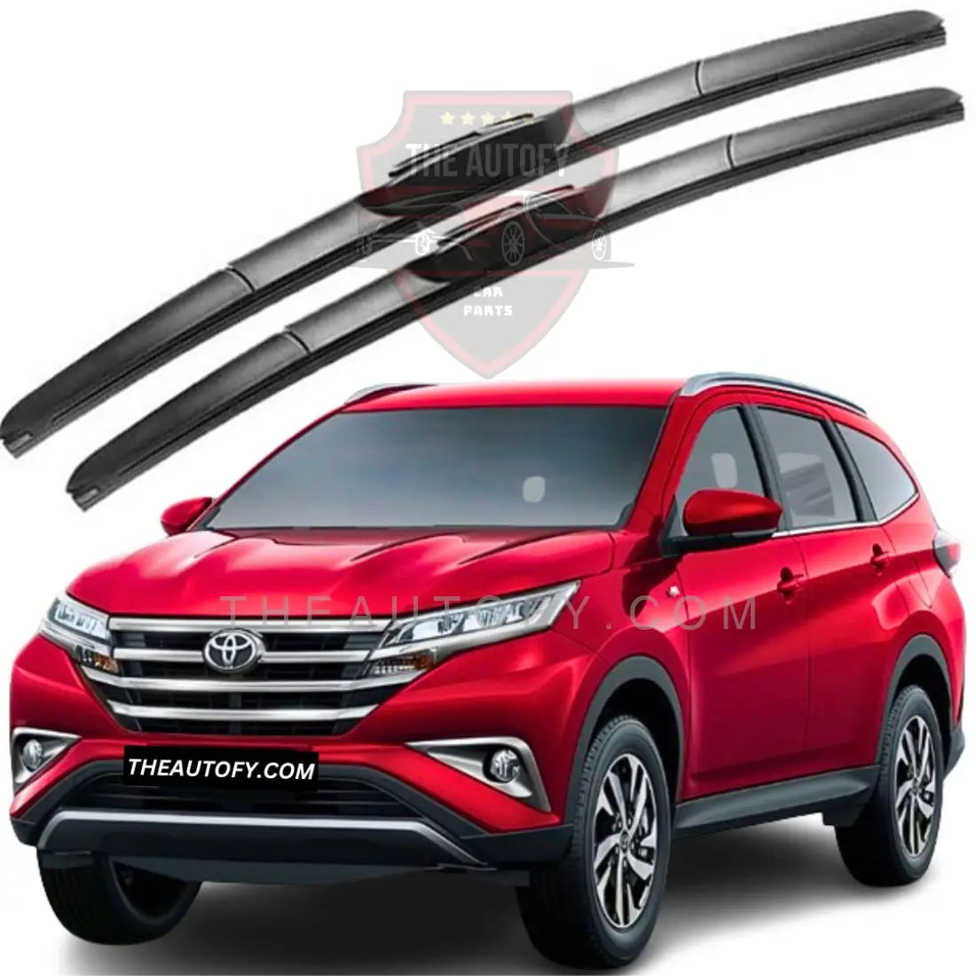 Toyota Rush Wiper Blades 2pcs – Model 2017-2025 - THEAUTOFY.COM