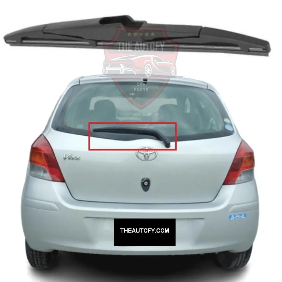 Toyota Vitz Rear Wiper Blade Model 2005-2010 - THEAUTOFY.COM
