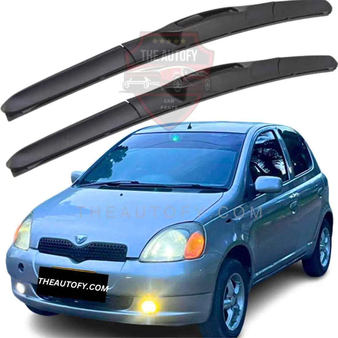 Toyota Vitz Windshield Wiper Blades 2pcs – Model 1988-2005 - THEAUTOFY.COM