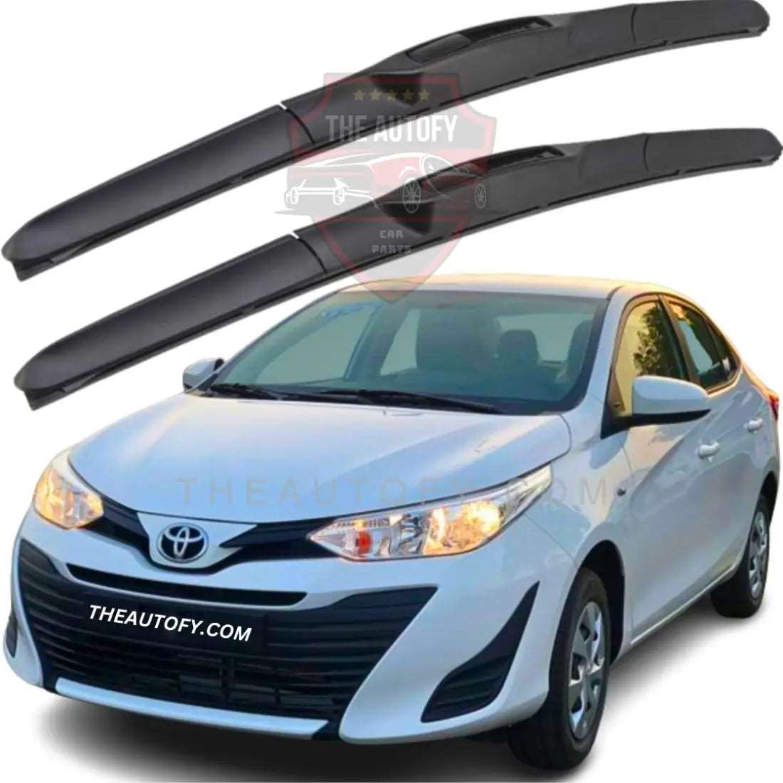Toyota Yaris Windshield Wiper Blades 2pcs - Model 2020-2025 - THEAUTOFY.COM