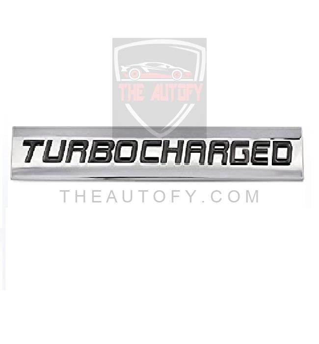 Turbo Charged Emblem | Decal | Monogram | Logo - THEAUTOFY.COM