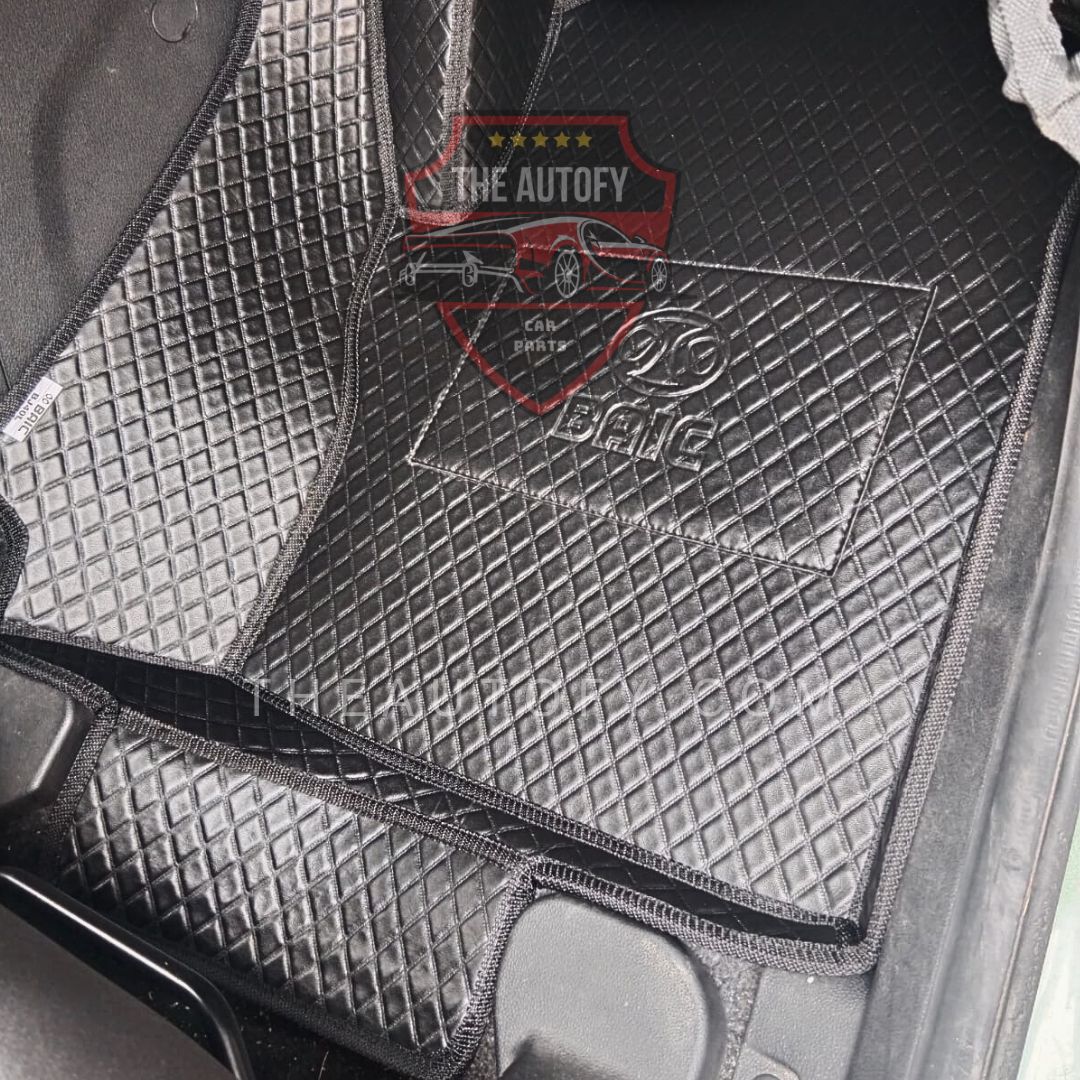 Premium Rexine Tray Car Floor Mats Price in Pakistan – THEAUTOFY.COM