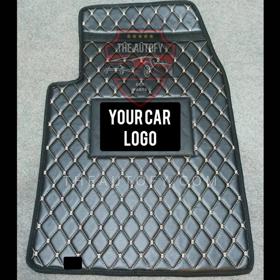 7D Flat Rexine Diamond Stitching Car Floor Mats Price in Pakistan ...