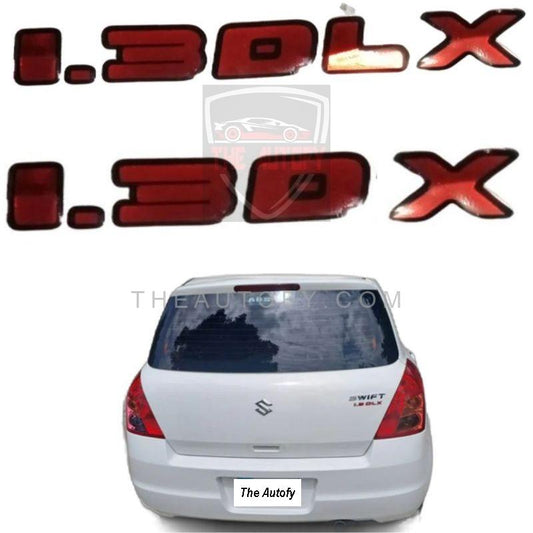 1.3 dx dlx sticker logo monogram