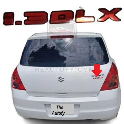 Suzuki Swift 1.3 DLX DX Sticker Emblem - Model 2010-2022