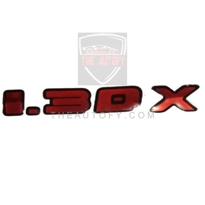 1.3 DX sticker logo monogram