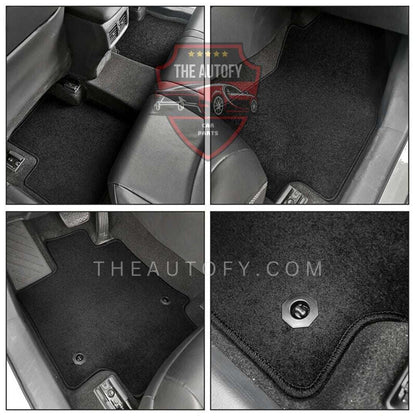 Honda Accord Premium Carpet Floor Mats - Model 2019-2023