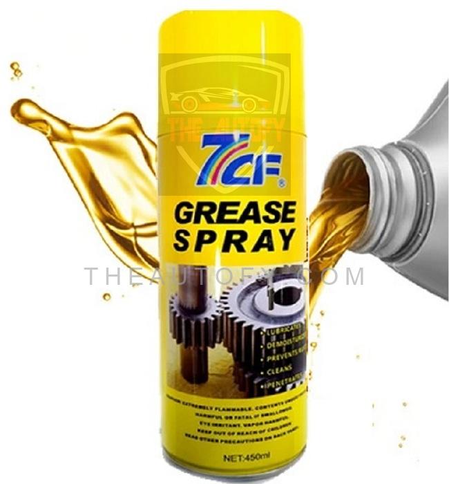 7CF Grease Spray 450ml - Yellow