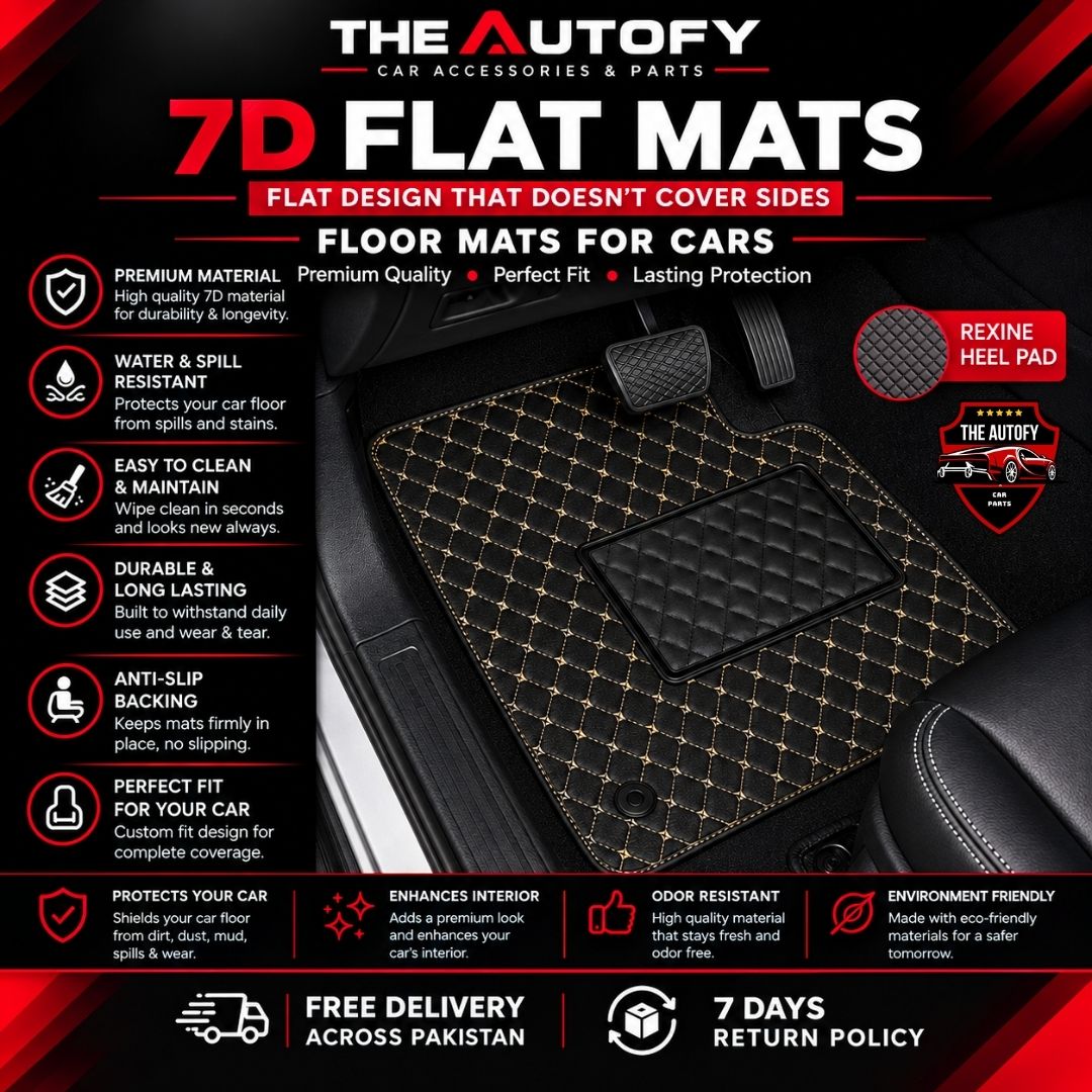 Jetour T2 7D Flat Floor Mats - Model 2026-2027