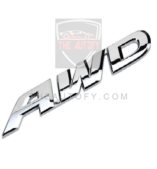 AWD Chrome Logo | Monogram