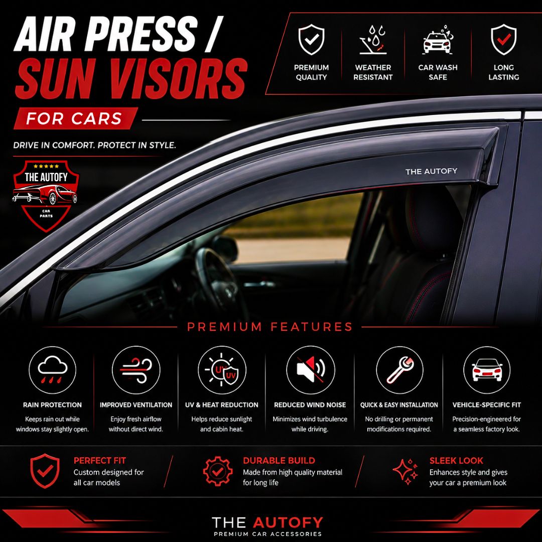 Jaecoo J7 TXR Air Press Sun Visor Key Features