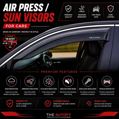 Jaecoo J7 TXR Air Press Sun Visor Key Features