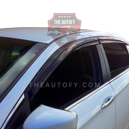 Air Press Sun Visor Without Chrome Trim Detail