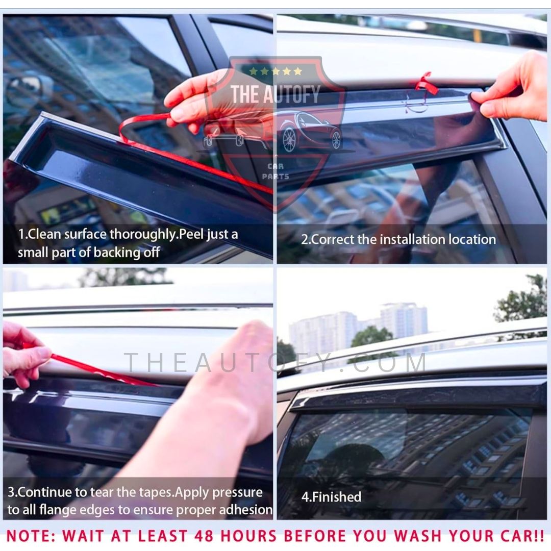 TXR Air Press Sun Visor Installation Steps