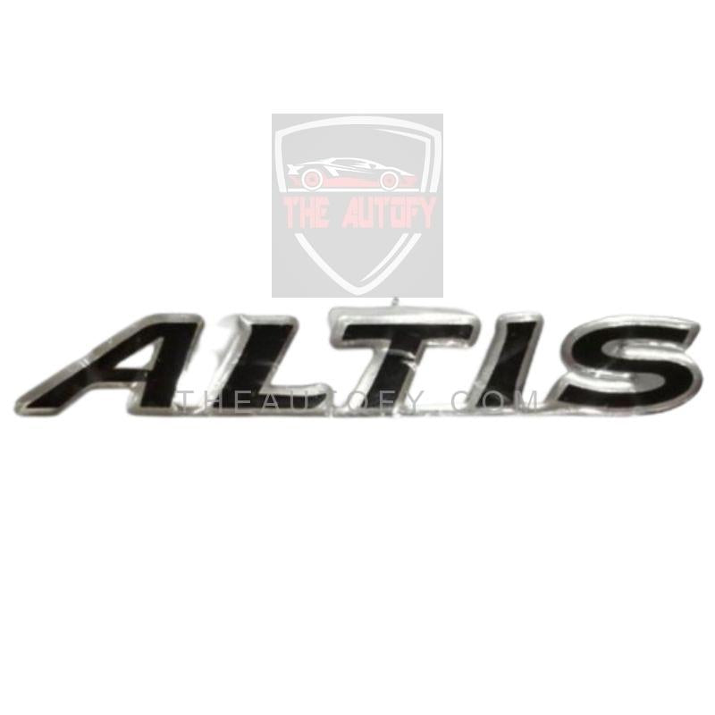 Toyota Corolla Altis Sticker Logo Monogram - Model 2005-2008