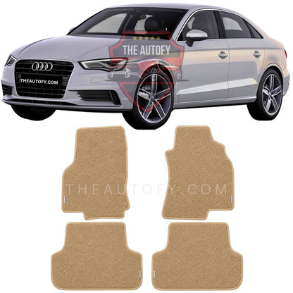 Audi A3 Carpet Floor Mats - Model 2012-2020