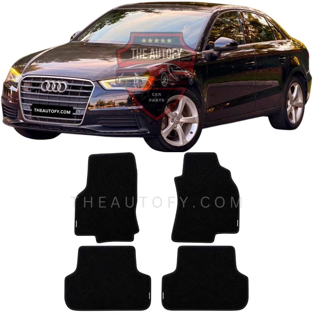 Audi A3 Carpet Floor Mats - Model 2012-2020