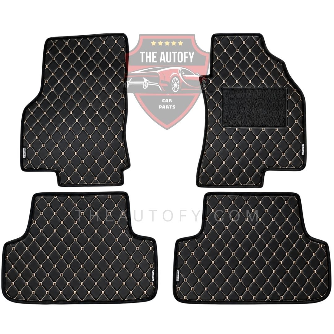 Audi A3 7D Flat Floor Mats - Model 2012-2020