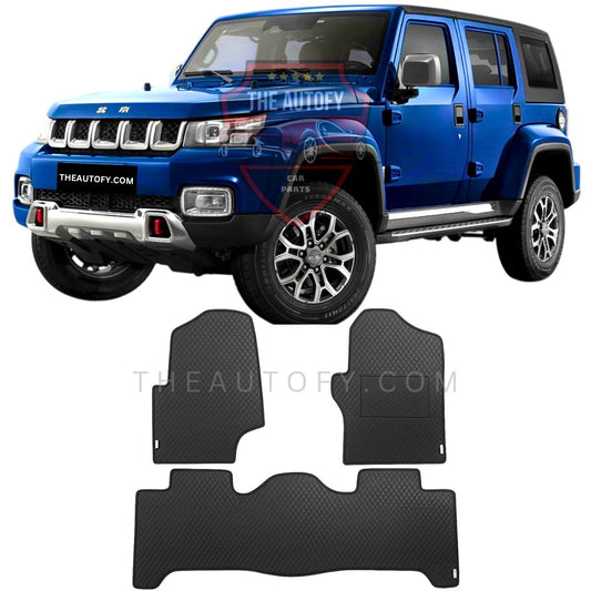 Baic BJ40 Rexine Floor Mats - Model 2020-2025