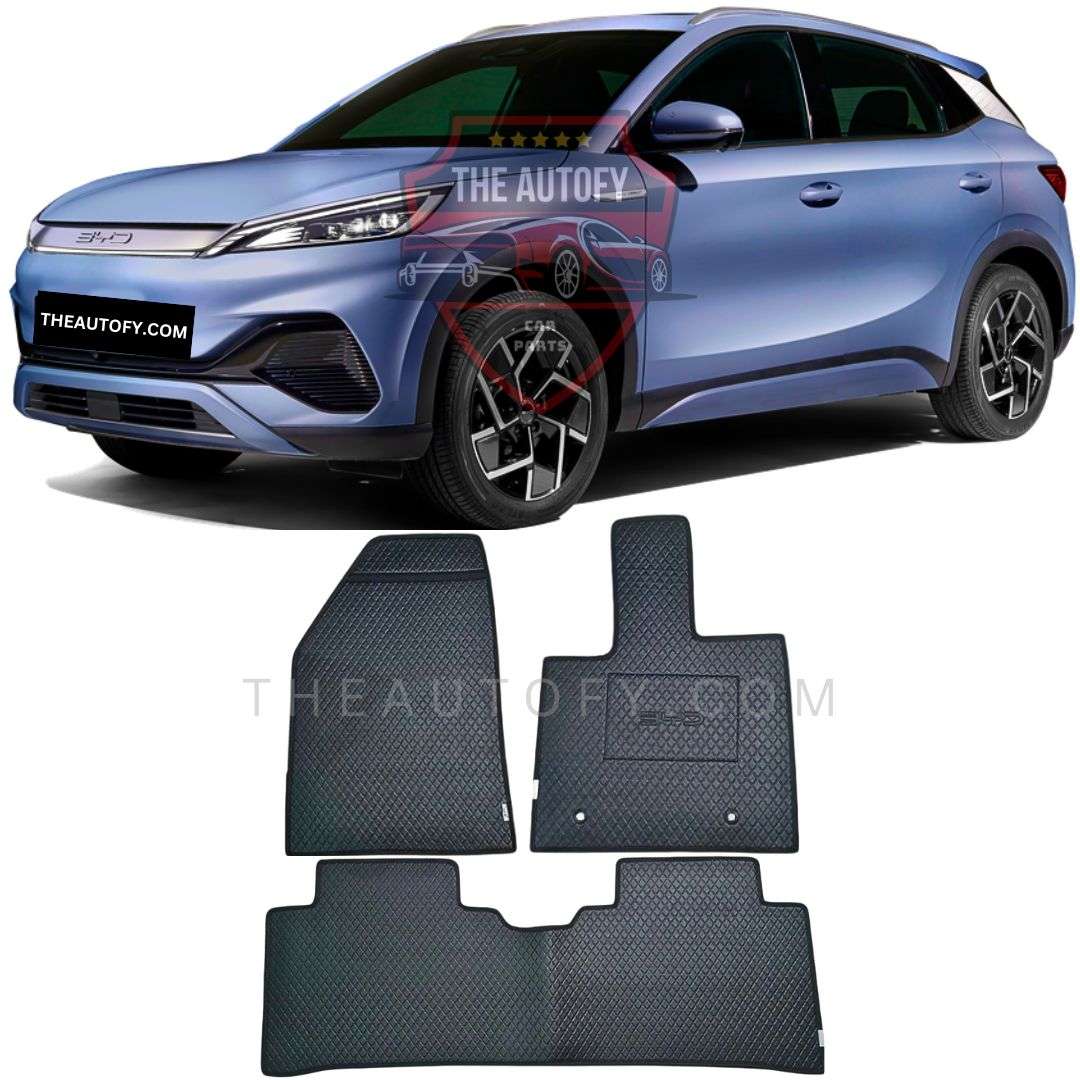 BYD Atto 3 Rexine Floor Mats - Model 2024-2025