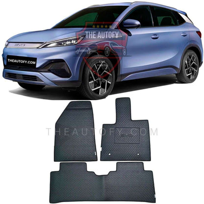 BYD Atto 3 Rexine Floor Mats - Model 2024-2025
