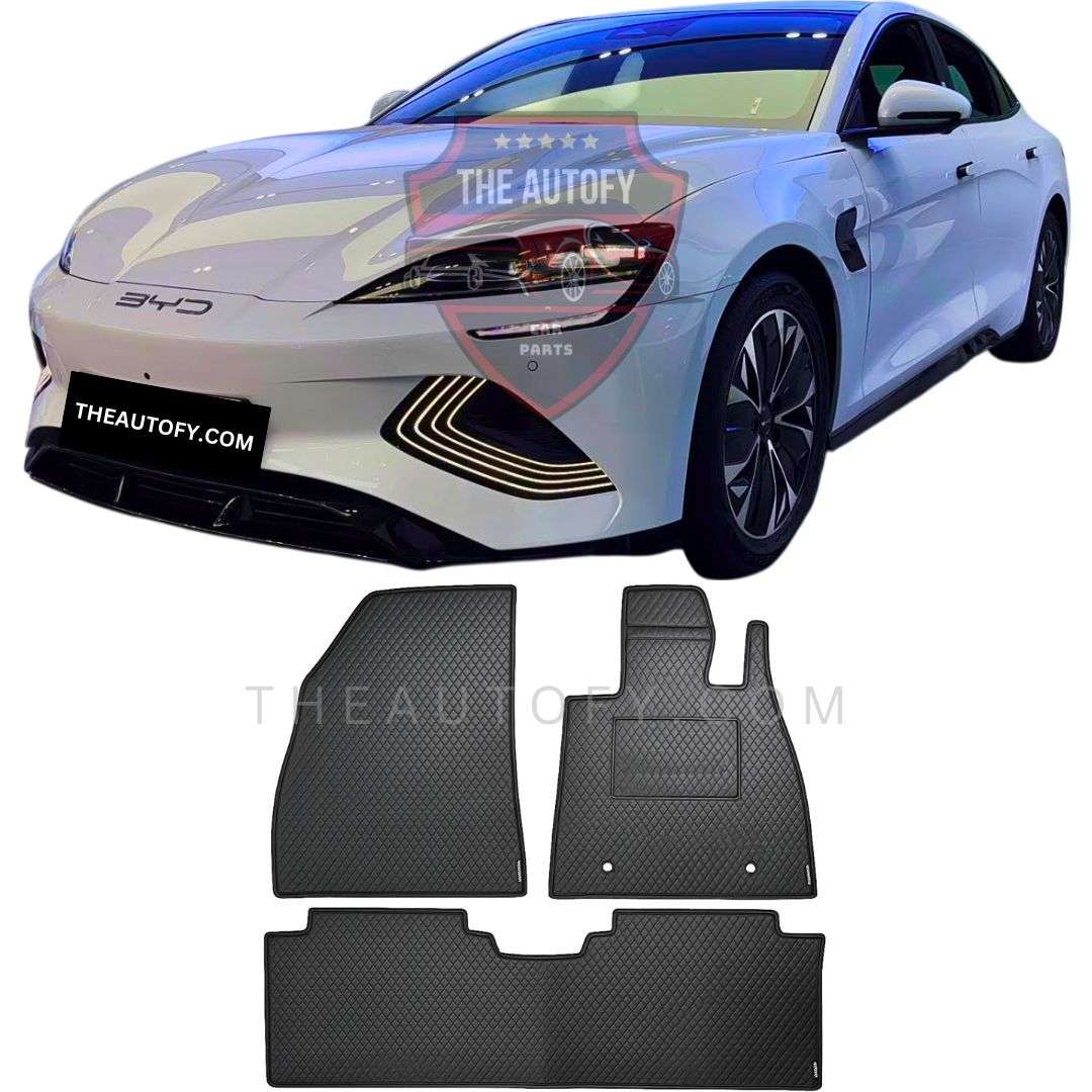 BYD Seal Rexine Floor Mats - Model 2024-2026 – THEAUTOFY.COM