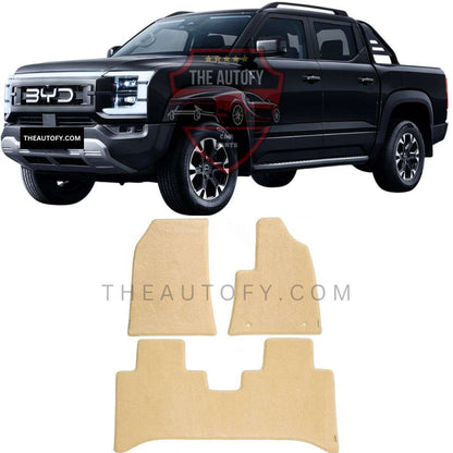 BYD Shark 6 Premium Carpet Floor Mats - Model 2025-2026