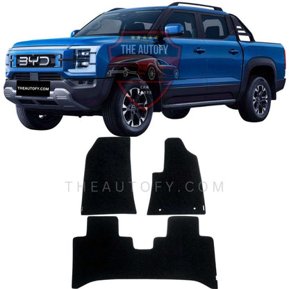 BYD Shark 6 Premium Carpet Floor Mats - Model 2025-2026