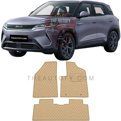 BYD Atto 2 7D Flat Floor Mats - Model 2026-2027