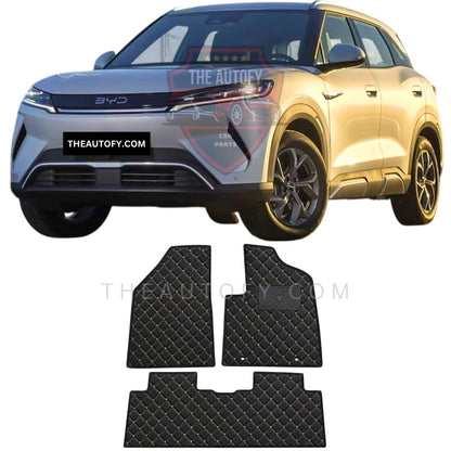 BYD Atto 2 7D Flat Floor Mats - Model 2026-2027