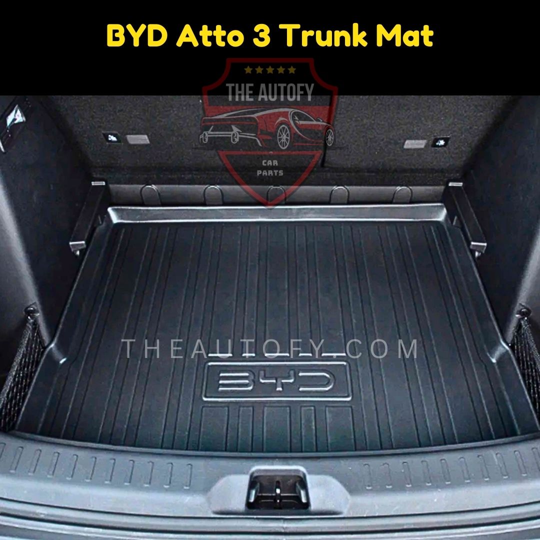BYD Atto 3 TPR Trunk Mat - Model 2024-2026