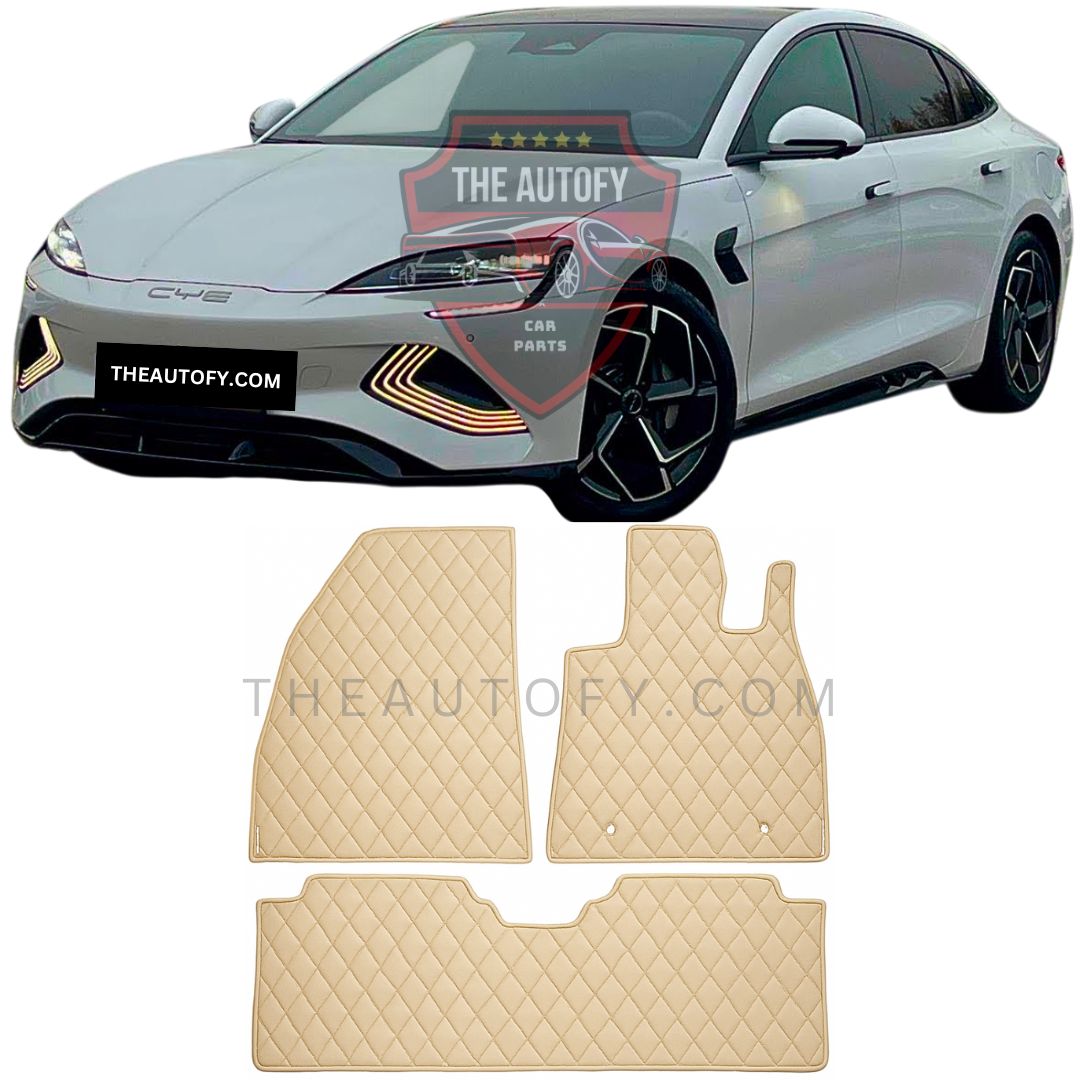 BYD Seal 7D Flat Floor Mats - Model 2024-2025