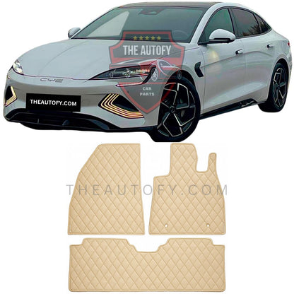 BYD Seal 7D Flat Floor Mats - Model 2024-2025