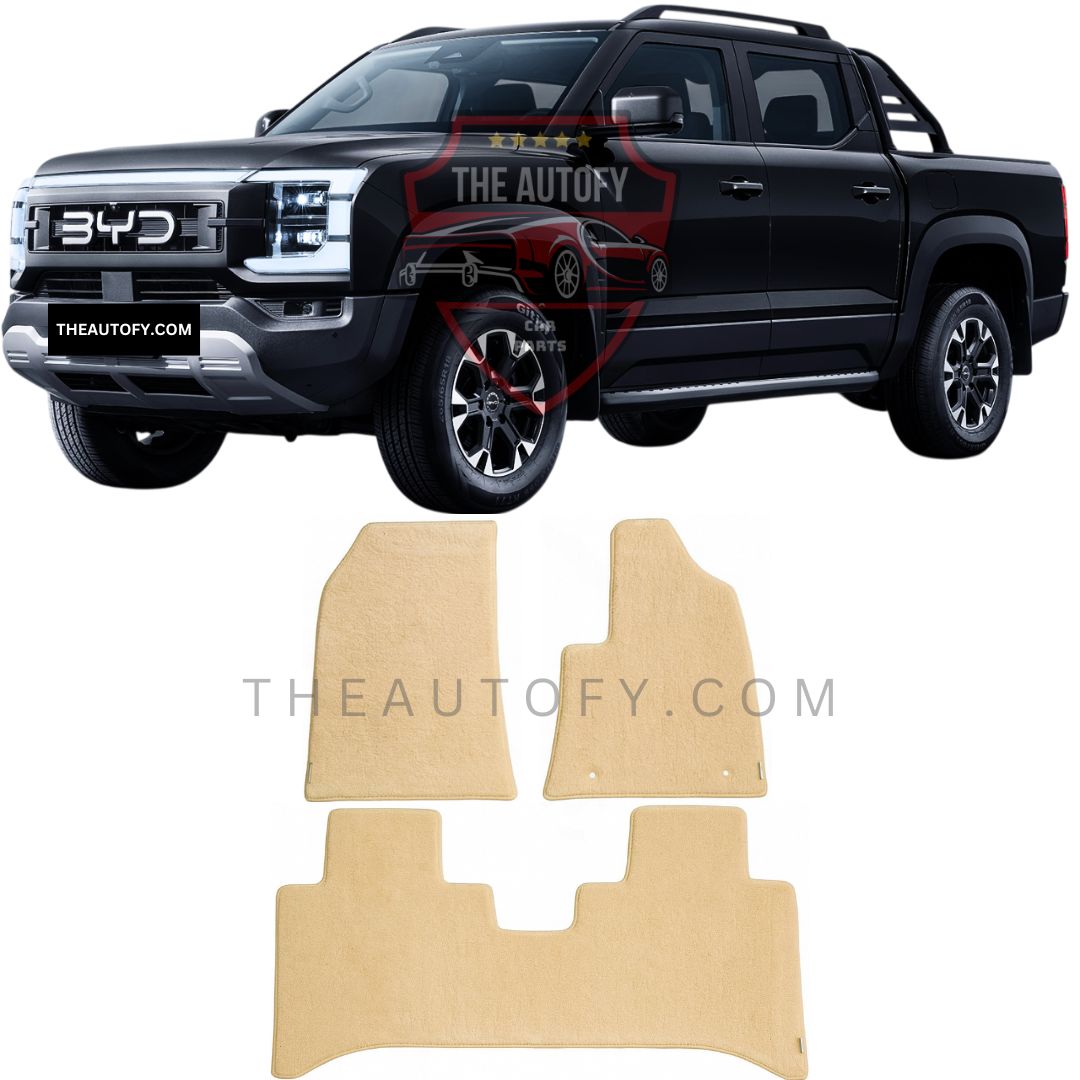BYD Shark 6 Premium Carpet Floor Mats - Model 2025-2026
