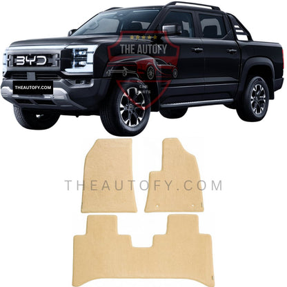 BYD Shark 6 Premium Carpet Floor Mats - Model 2025-2026