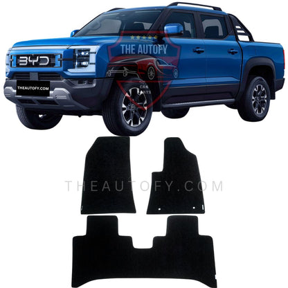 BYD Shark 6 Premium Carpet Floor Mats - Model 2025-2026